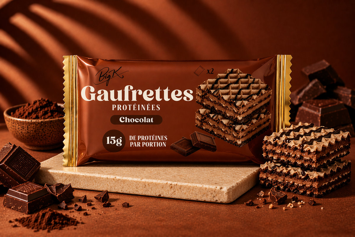 Gaufrettes Proteinées
