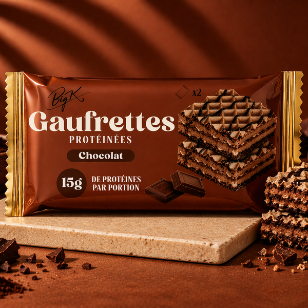 Gaufrettes Proteinées