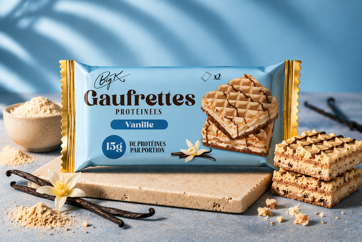Gaufrettes Proteinées