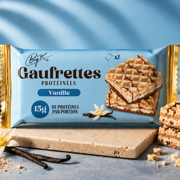 Gaufrettes Proteinées