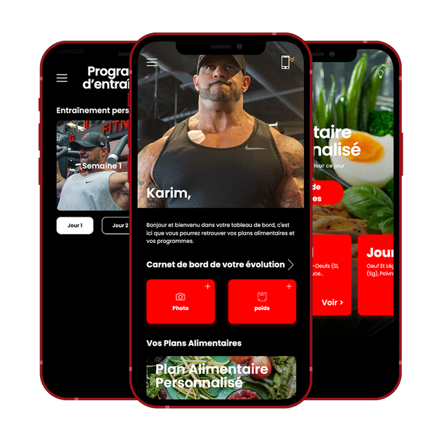 Votre COACHING personnalisé - Training + Nutrition