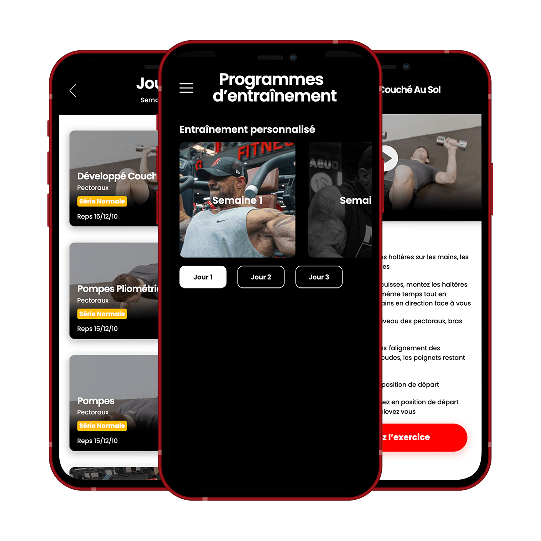 Votre plan d'entrainement personnel
